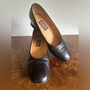 Vintage Black Coach Heels